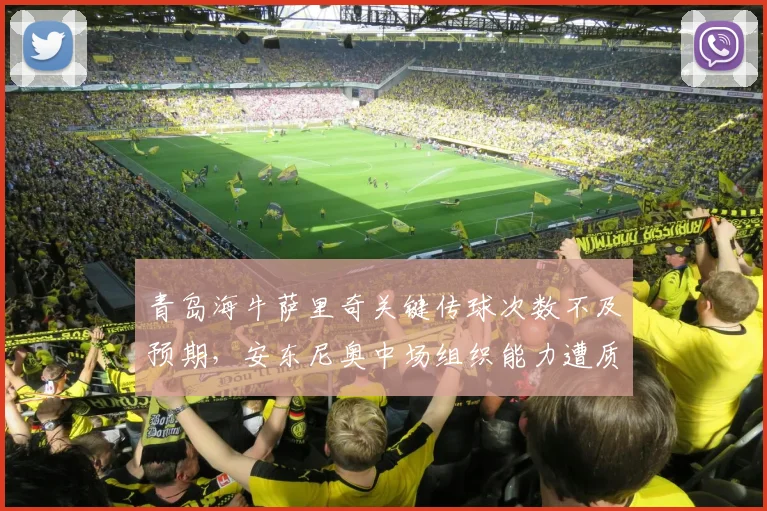 青岛海牛萨里奇关键传球次数不及预期,安东尼奥中场组织能力遭质疑