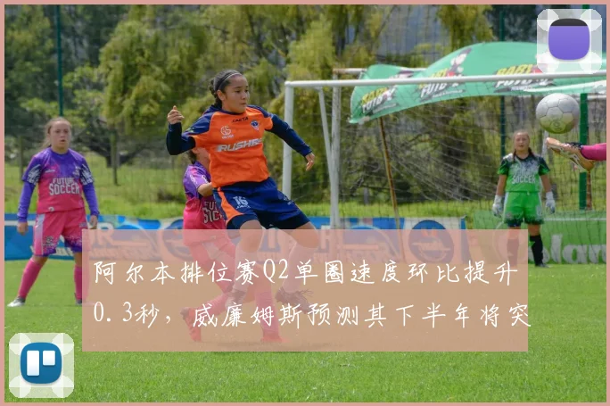 阿尔本排位赛Q2单圈速度环比提升0.3秒,威廉姆斯预测其下半年将突破积分区